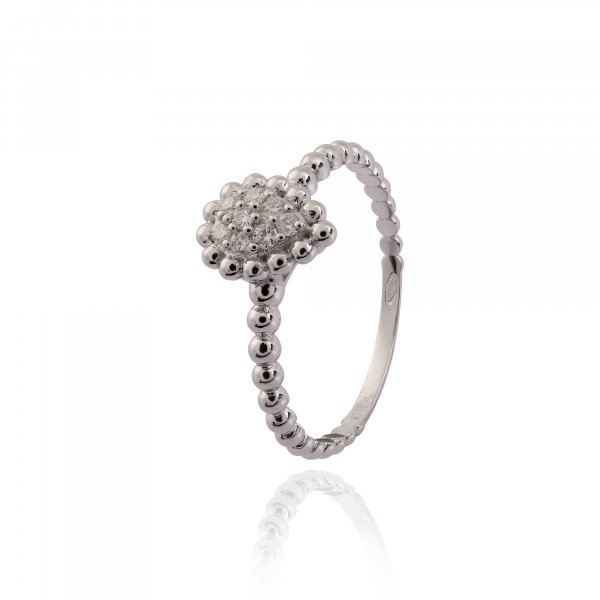 Vintage Classic Ring TP-2928R-WH